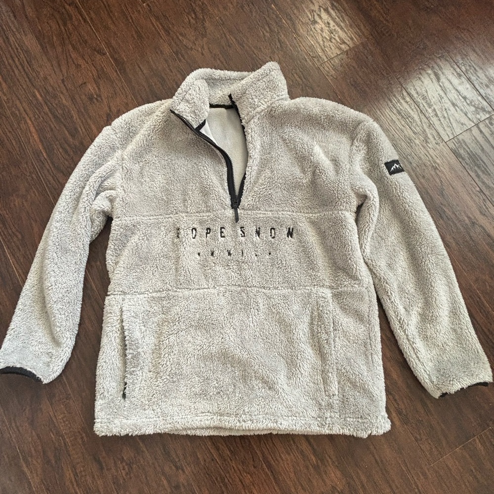 DOPE quarter zip pullover